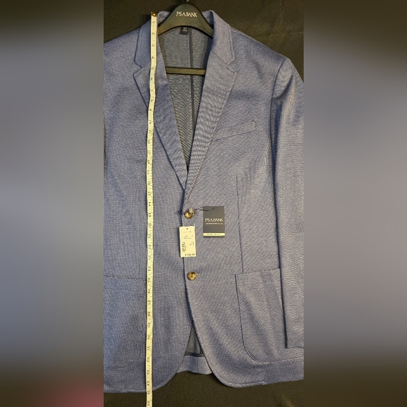 NEW Jos. A. Bank Traditional Fit Comfort Stretch Blazer Sport Coat Jacket XLT - Picture 5 of 5